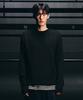 NOCLE Dylan Back Cable Knit Black