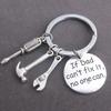 If Dad Can't Fix It No One Can Hand Tools Keyring Father's Day Gift Key Chain
