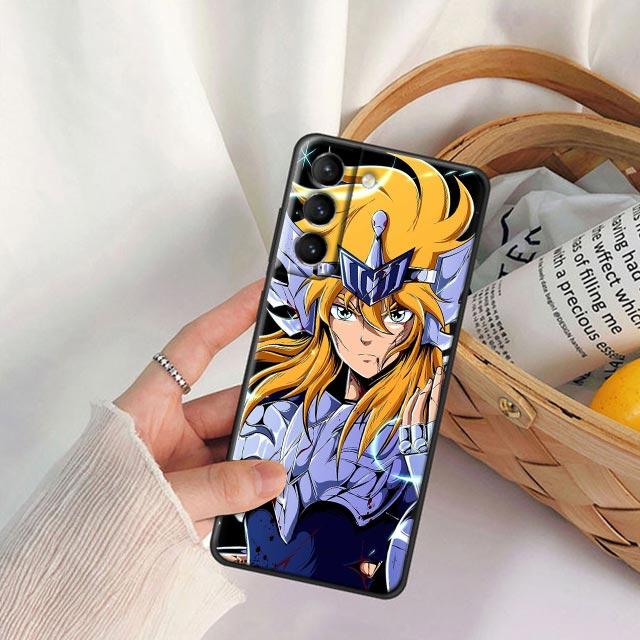 Anime Saint Seiya Phone Case For Samsung Galaxy S24 S23 Ultra 5G S20 S21 FE S25 S24FE S26 Plus Cases Soft Cover Pegasus Seiyas