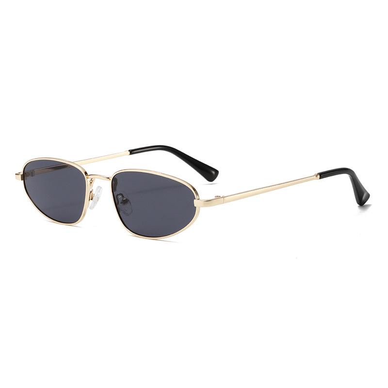 

2315 Vintage Retro Sunglasses for Men Women, Geometric Polygonal Frame UV400 Protection Sun Glasses, Óculos Gafas De Sol 509327 as shown