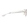Pristine DITA Glasses WANDOUIR Two point Silver mens DTX180-A-03 Used
