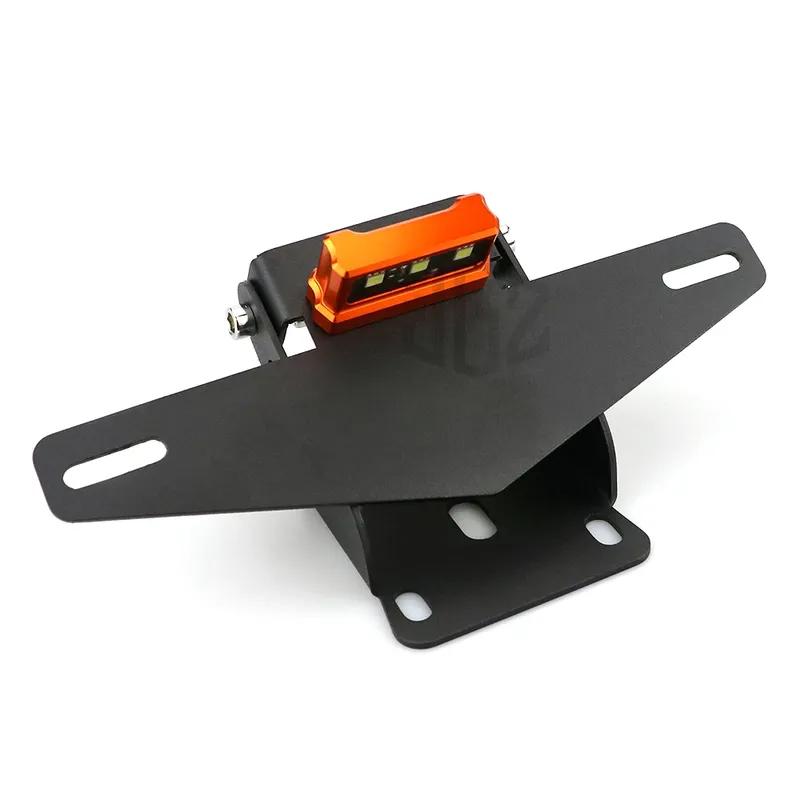 Motorcycle Rear License Plate Tail Frame Holder Bracket For KTM DUKE 125 250 390 200 2017 2018 2019 2020-2023