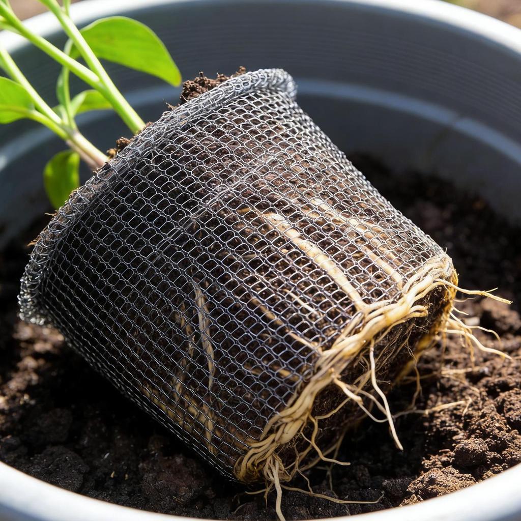 Stainless Steel Plant Root Guard Basket Garden Protection Mesh Bags Fruit Plant Root Gopher Voles Cage Wire Mesh Pest Repellent