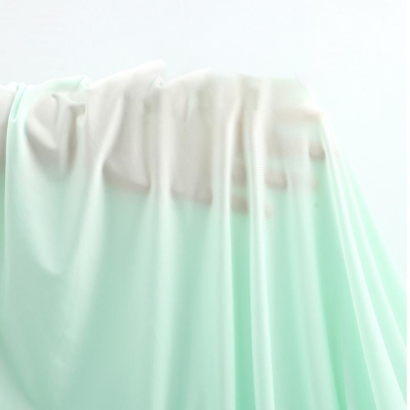 1m/2m/3m Thin Four Sided Elastic Ice Silk Fabric for Sunscreen Clothing,Ice Sleeves,Pajamas,Dresses Lining DIY Clothing Fabric