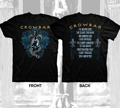 CROWBAR SELF INFLICTED Unisex tričko s krátkym rukávom, veľkosť S-4XL