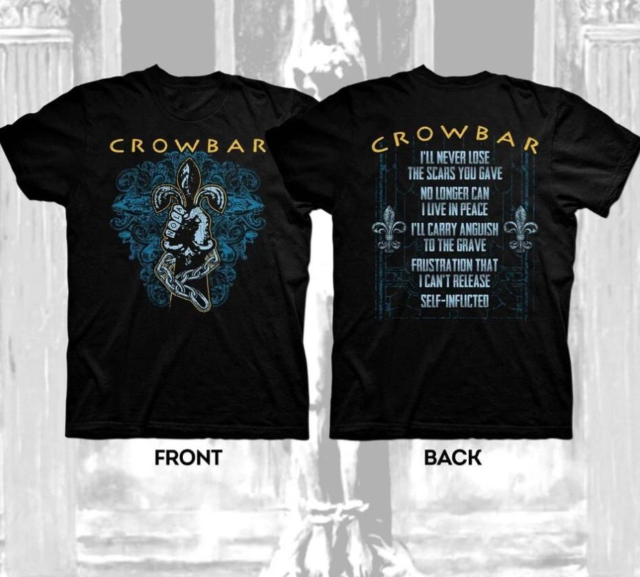 CROWBAR SELF INFLICTED Unisex Short Sleeve T-shirt, Size S-4XL