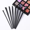 Eye Makeup Brushes Set with Bag 11/7 Pcs Black Professional Eyeshadow Blending Makeup Brushes for Eyeshadow, Eyebrow, Eyeliner