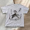 New Arrivals TigerPrint TShirts 90sInspired Cropped Tops Y2k Grunge Style And 2000sInspired TopsUnisex