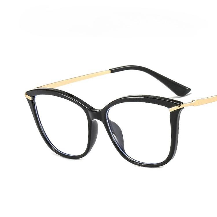 Anti-blue Light Glasses Women Stylish Photo Shoot Trendy Eye Glasses Frame