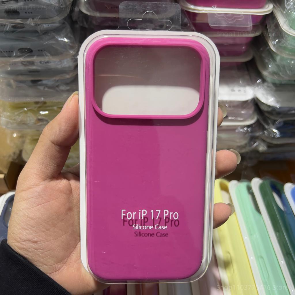 Original 1:1 Liquid Silicone Skin Feel Soft Case for IPhone 12 11 Pro Max XS MAX XR 7 8 Plus SE 2026 Full-pack Anti-Drop Cover