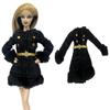 1 Set 11,5 Zoll Puppe Lederkleidung 1/6 Puppenkleid 29-32 CM Puppenmantel Für FR ST Puppenzubehör Kleidung Damen Partykleidung JJ