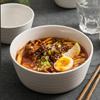 Solid Color Striped Ceramic Bowls, Soup Bowls, Western Dishes, Dessert Dishes, Household Rice Bowls, Tableware, Kitchen Supplies