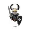 medieval Warcraft Strom Guard Featuring Arthas Accessories Scenes Building Blocks Figures Toy for Children Gifts DT8902 DT8904