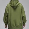 Jordan Solid Color Logo Hoodie Long Sleeve Women Tops Green FB5111-340