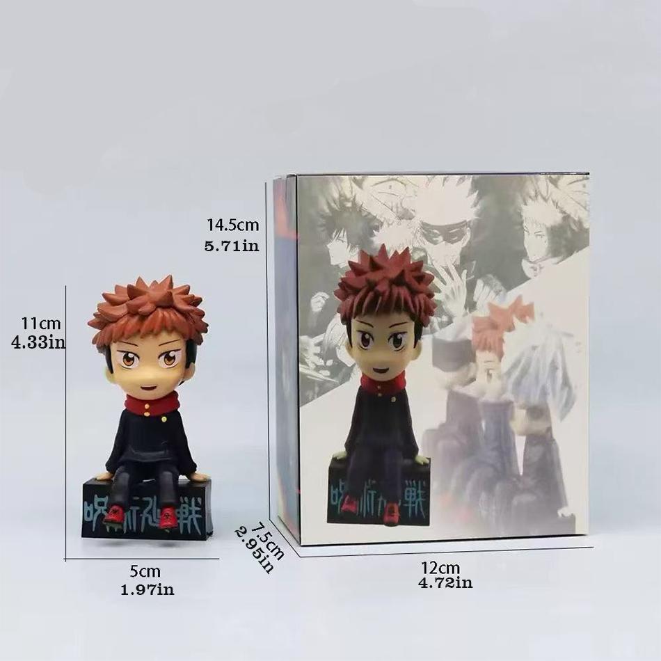 Jujutsu Kaisen Figure Satoru Gojo Itadori Yuji Action Figure Movable Collection Fushiguro Megumi Geto Suguru Figurine Model Toys