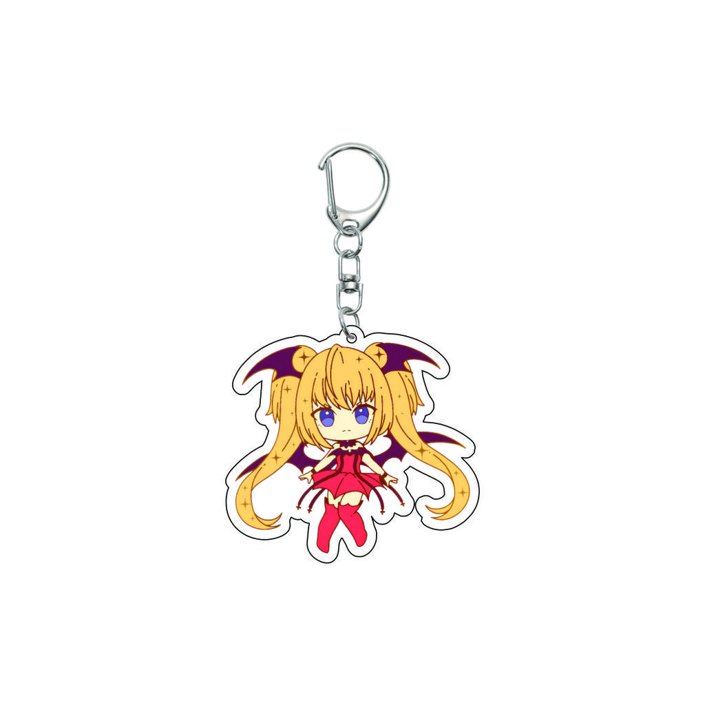 55MM Anime Shugo Chara Keychain Yume Hinomori Kuroya Kaito Haruto Yashiro Key Chain Acrylic Model Plate Christmas Gifts