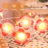 Flower Light String Battery Operated 1.5/3/6m 10/20/40leds Fairy Lights Decorative String Room Decor Lights for Bedroom Weddings Festivals