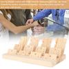 Wooden Earrings Ear Stud Ring Display Board Jewelry Stand Eardrop Storage Bracket