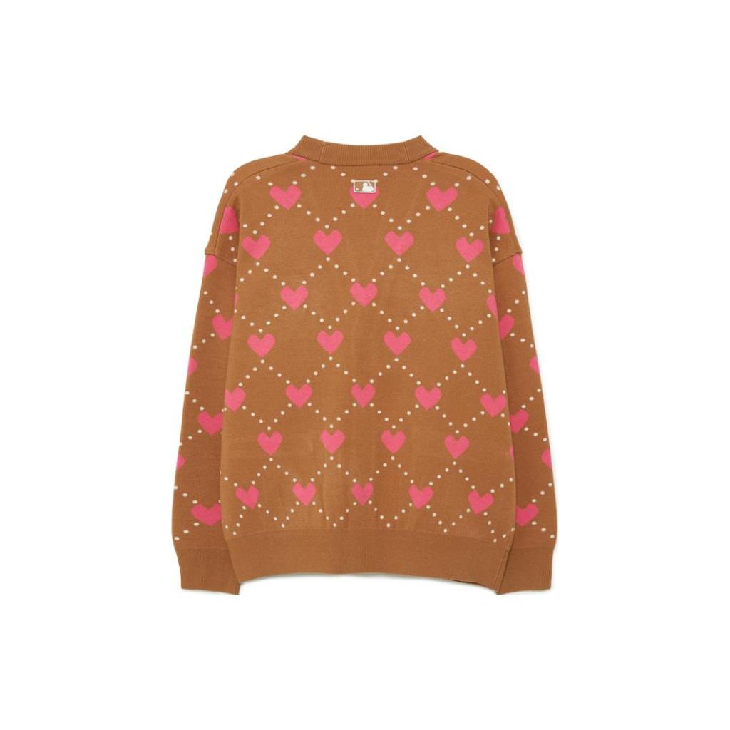 New MLB Knitwear Women's Yellow 3AKCH0134-43CAS