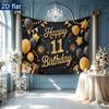 Glitter Party Backdrop 1pc - Celebration Decor