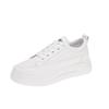 Platform White Shoes Women's 2024 New Winter Student Casual Women's Shoes Trendy Casual Sports Board Shoes Single Shoes Women