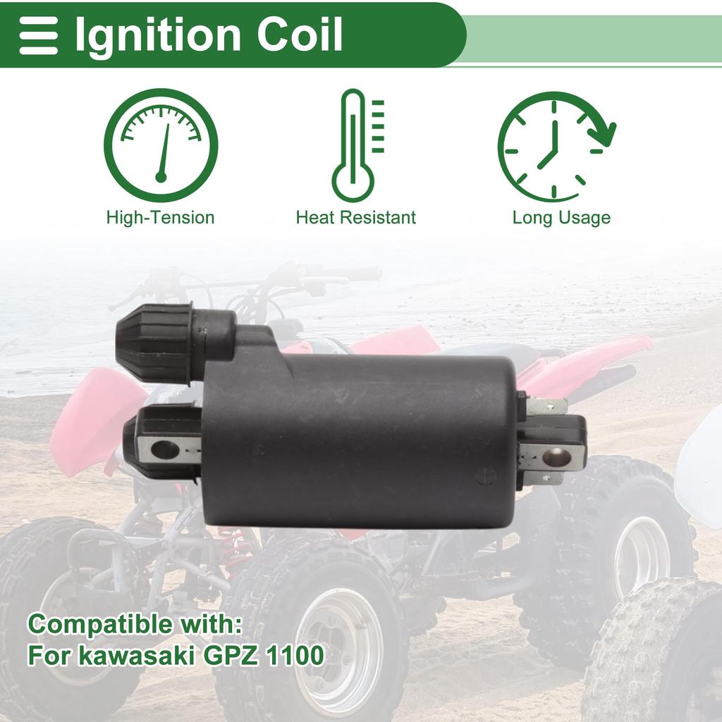 ABSOPRO Ignition Coil for Kawasaki GPZ 1100 High-Tension (1 Piece)