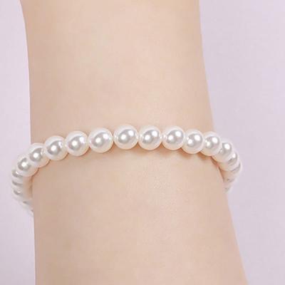 Dana Burton [Magnet One-Touch] Joy Pearl Bracelet_6mm Pearl