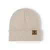 New Arrival Men's Knitted Hat With Letter Logo Winter Warm Outdoor Cap Fashionable And Versatile