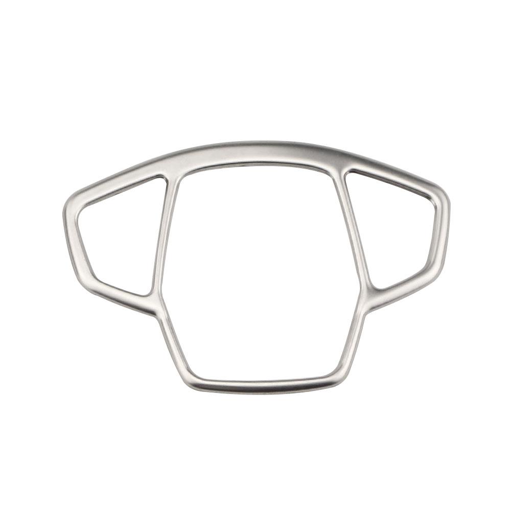 Stainless Steel Car Electrical Park Brake Cover Frame Sticker Decorations Car Auto Break Hold Trim for JEEP Compass AT 2017 2018