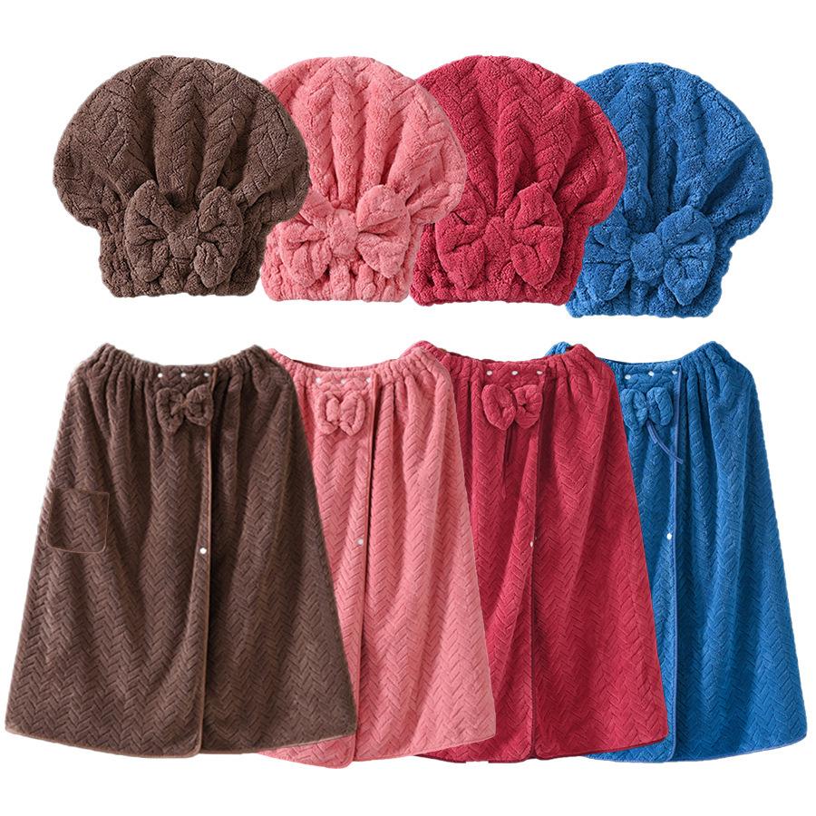 Plus Size Coral Fleece Bathrobe: More Absorbent, Breathable, Soft & Skin-Friendly