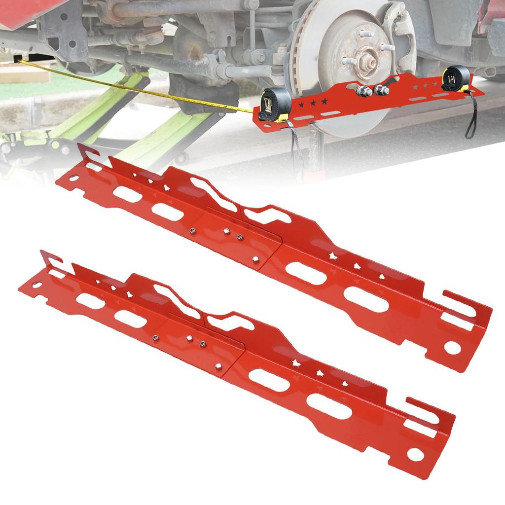 Wheel Alignment Tool Plates Iron Accurate Msurement Secure Anti Drop Wheel Toe Alignment Tool for Car Sedan SUV