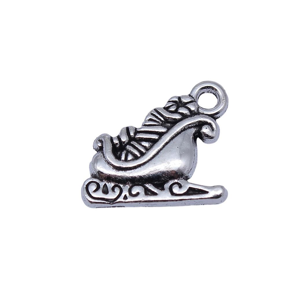 Snowmen Charms Snowflake Pendants For Winter Christmas Themed Jewelry