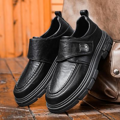 Fashion Official Website Hot Selling Men's Leather Casual Shoes British Style Retro Business Shoes Simple Men's Formal Shoes Versatile