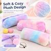 Large Capacity Pencil Case Gradient Color Pen Box New Stationery Storage Bag  Student