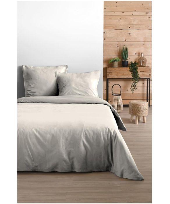 Taie De Traversin - Edens - 45 X 185 Cm - Coton 100% - OEKO-TEX® - Ivoire