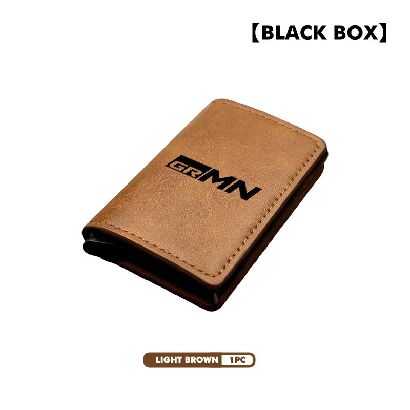 For Toyota Men's Car Anti Magnetic Anti Theft Storage Bag ID Credit Card Wallet Crown Yaris Corolla Prius Auris CHR Avalon GR