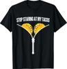 Funny Mexican Stop Staring At My Tacos Fiesta Cinco De Mayo T-Shirt