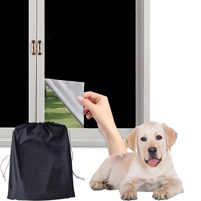 1Pc Blackout Curtain Removable Portable Travel Blocking Darkest Window Film Cloth Temporary DIY No Drill Blackout Curtains