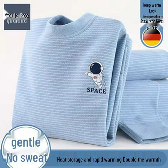 Warme Ondergoedset met Fleecevoering voor Kinderen - Herfst/Winter Pyjama's voor Jongens