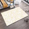 Golden Cloud Pattern Design Rug Non-slip rug suitable for living room and bedroom sofas
