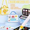 Large Capacity Marker Storage Bag Portable Painting Pencil Bag Toiletries Organizer  Bathroom