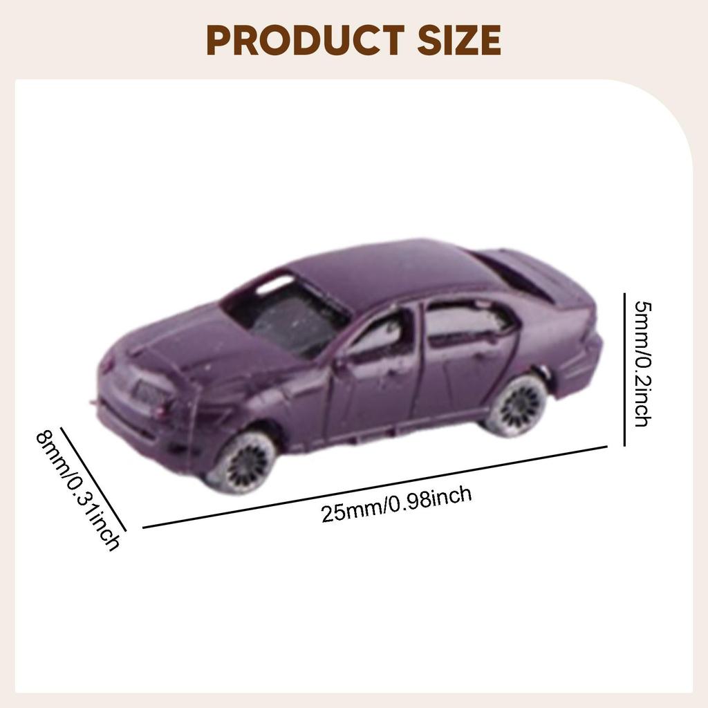 20 Miniatur bemalte Autos, Modellfahrzeuge, Diecast Sandtisch für