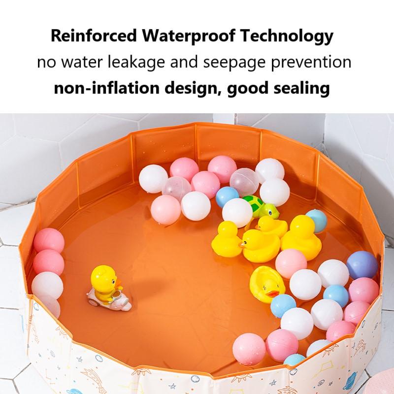 Ocean Ball Basseng Sammenleggbar Gratis oppblåsbar Bobo Ball Pool Baby Innendørs Sand Pool Spill Pool