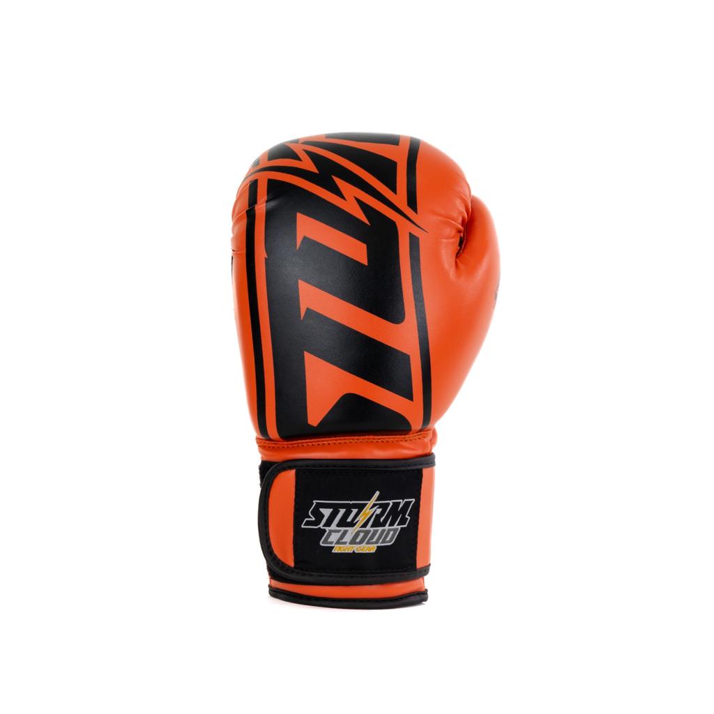 StormCloud Bolt 2.0 Neónově oranžové boxerské rukavice 16oz