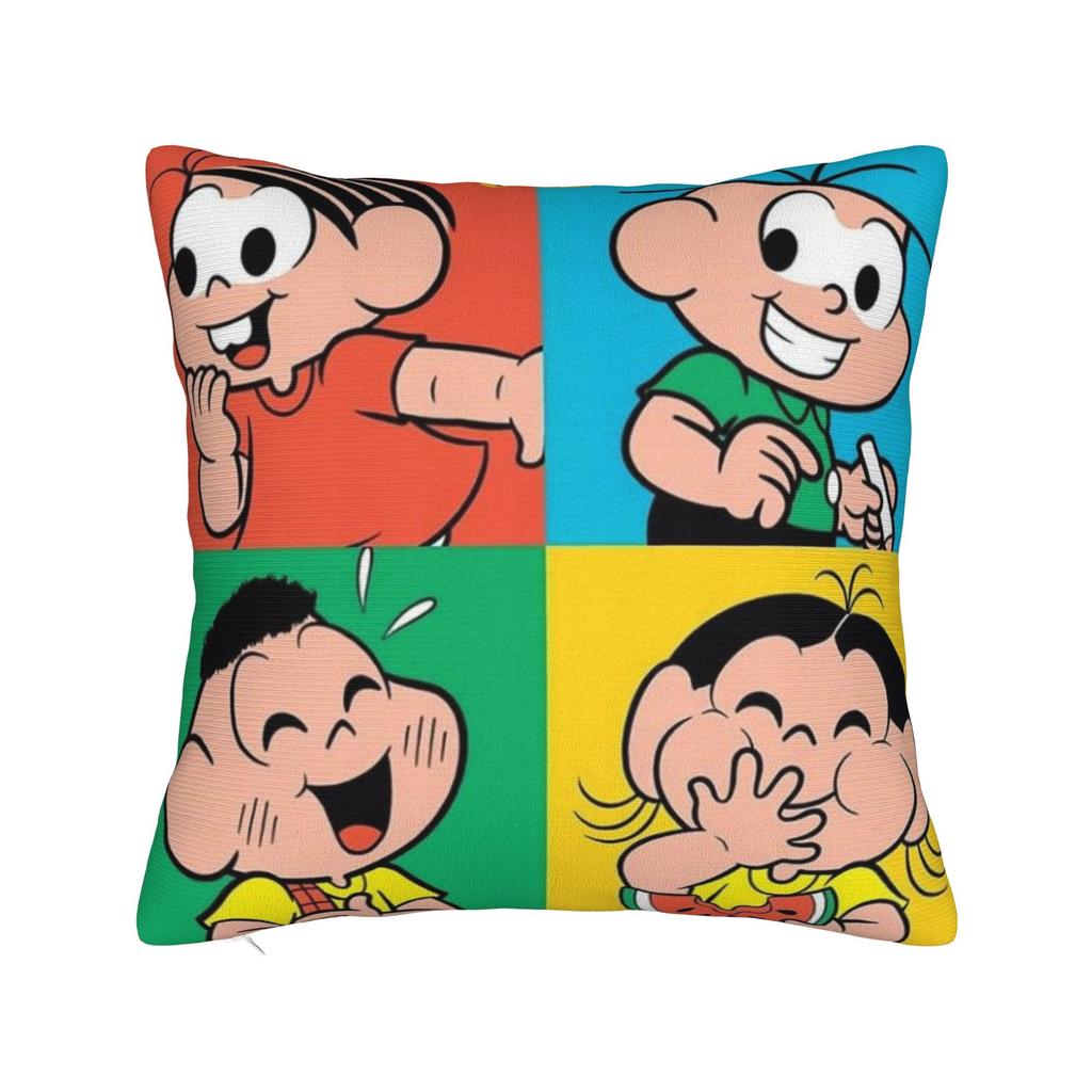 Anime Magali Festa Pillow Cover Retro Trendy Pillow Case For Sofa Home Decor Print Pillowcases Birthday Present