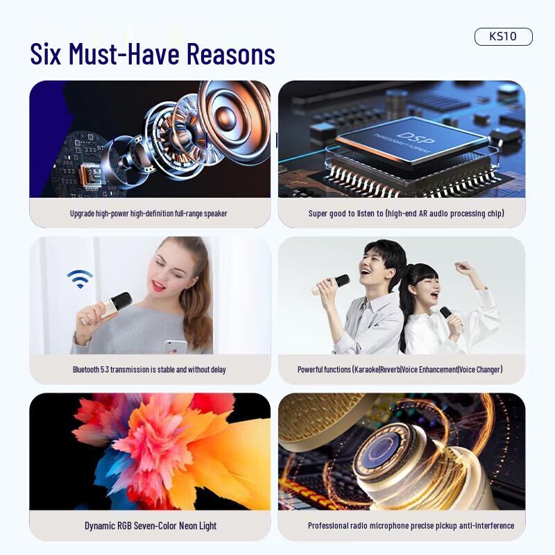 Newmine KS10 Karaoke Bluetooth Speaker