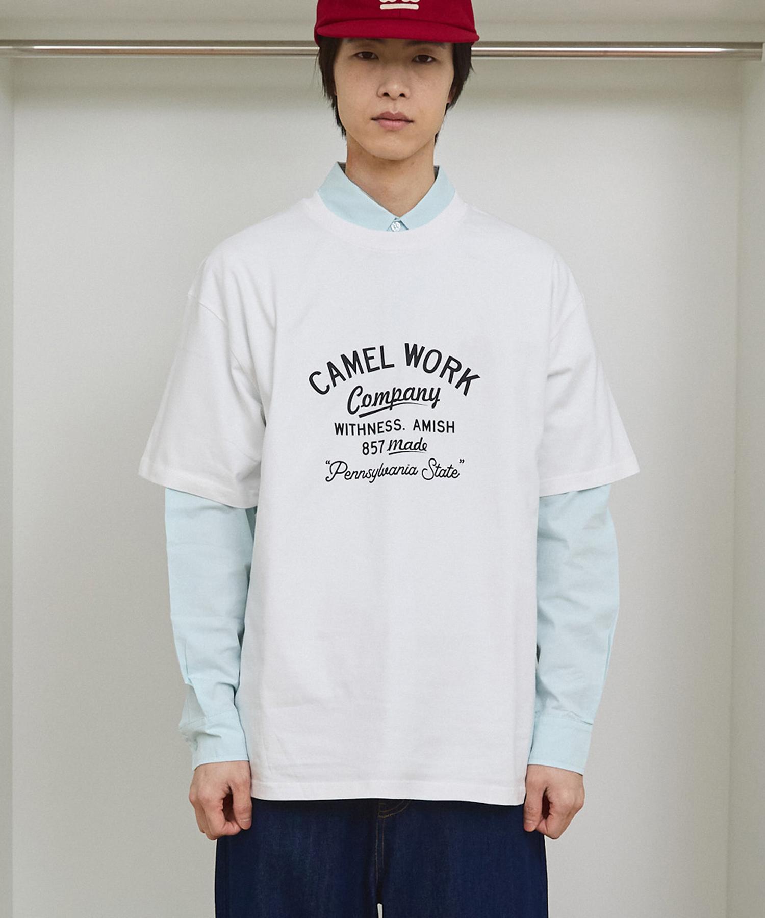 Camel Walk Witness A. Short Sleeve T-Shirt (White) White/M