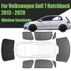 Pare-soleil de vitre de voiture personnalisé pour Volkswagen Golf 7 VII 2013 - 2020 VW 5 Portes Rideau Magnétique Maille Rideau de Cadre de Pare-brise Avant