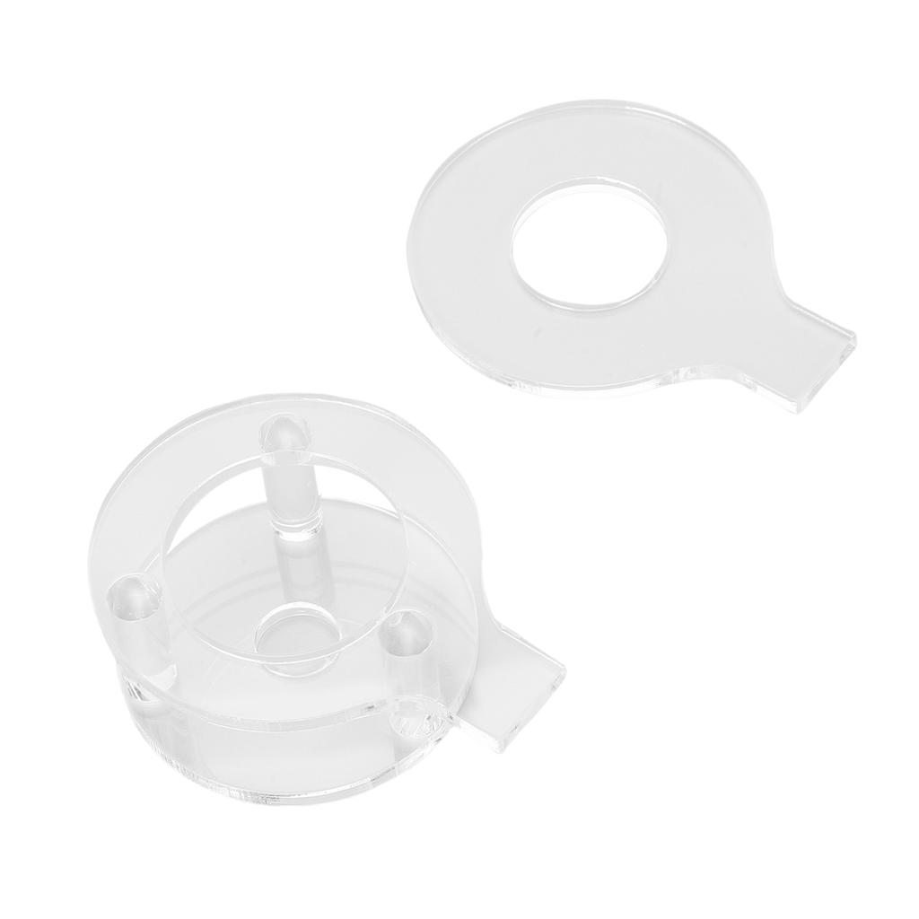 Wall Mount Vertical Display Stand Acrylic Sword Holder Easy Installation for Home