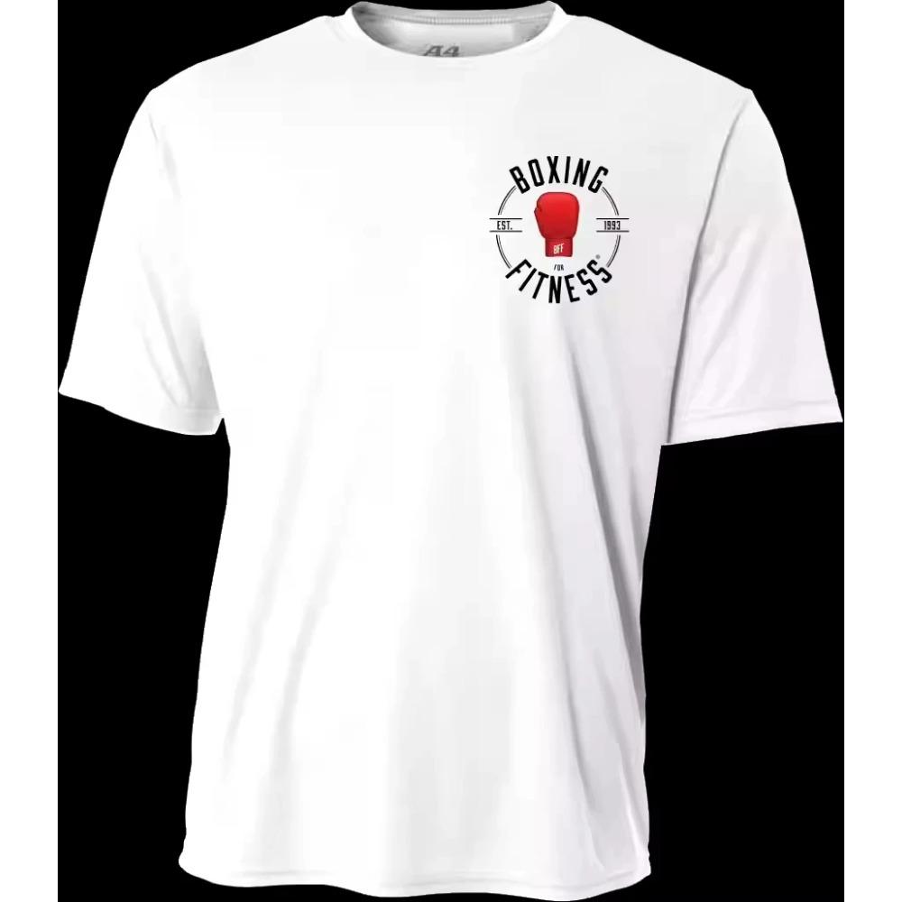 Men's Fighting Short Sleeve Pure Cotton Round Neck Imported Digital Sports Sweat Clothing